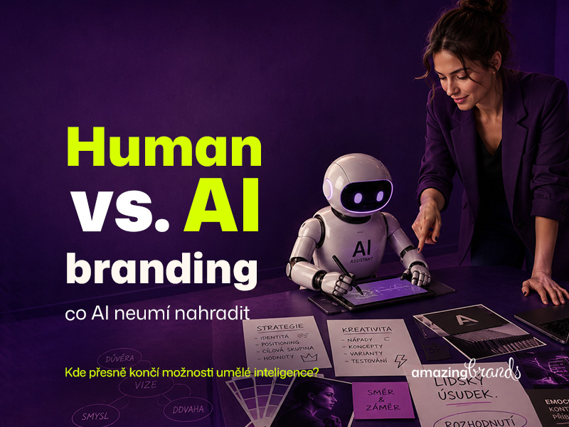 Human-made vs. AI branding: co AI neumí nahradit